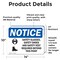 Signmission 10 in Height, 14 in Width, Vinyl Decal, Rectangle OS-2PACK-NS-D-1014-L-18204 - alternate 6